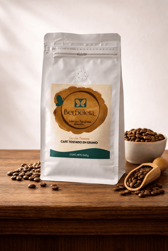 CAFÉ TOSTADO EN GRANO Cosecha Premium