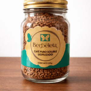 CAFÉ PURO SOLUBLE LIOFILIZADO