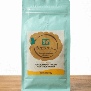CAFÉ TOSTADO Y MOLIDO, CON SABOR VAINILLA