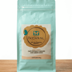 CAFÉ TOSTADO Y MOLIDO, CON SABOR COCO